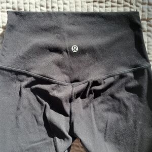 Lululemon Black Tight Leggins Size 6